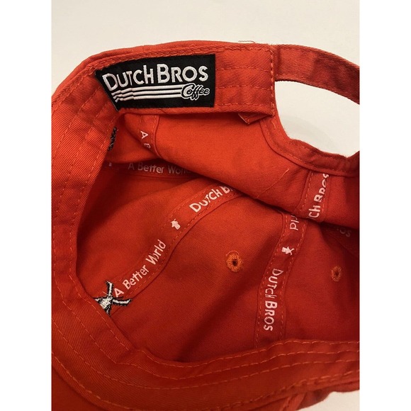 Dutch Bros Coffee Adult Orange Adjustable Oregon State Beavers Baseball Hat OSU - Picture 5 of 5